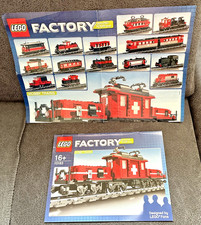 LEGO 10183 FACTORY SCHWEIZER KROKODIL ORIGINAL BAUANLEITUNG * TOP *?