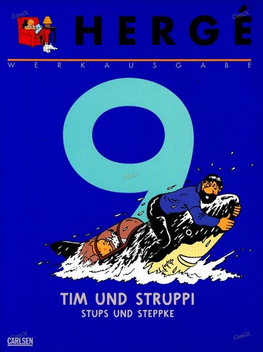 Hergé werkausgabe - werkausgabe, 9