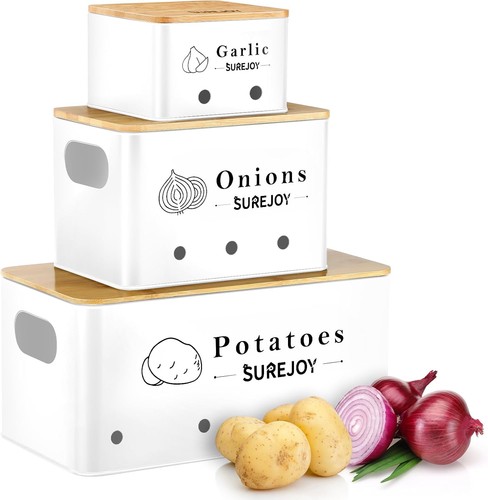 Kartoffel aufbewahrungsbox 3er - kartoffel,