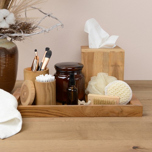 Teakholz tablett disty - teakholz-tablett,