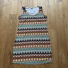 Neue Kleid Baumwolle 44 Buntes