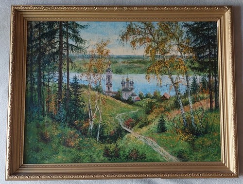 Original ölgemälde russland - original,