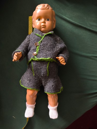Seltene alte celluloid puppe - seltene,