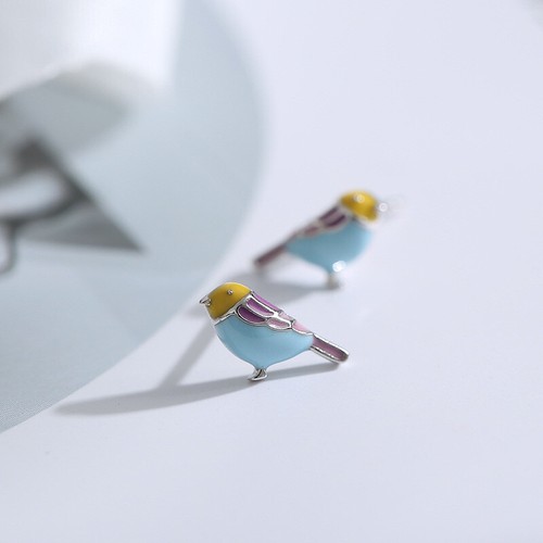 Paradiesvogel ohrstecker - paradiesvogel,