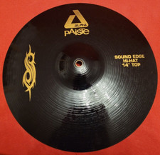 Paiste Black Alpha sound edge Hi-Hat 14" Joey Jordison Slipknot Signature