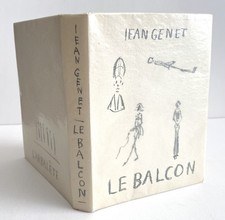 JEAN GENET, LE BALCON - ALBERTO GIACOMETTI ORIG. LITHOGRAPHIE, L'Arbalète 1956