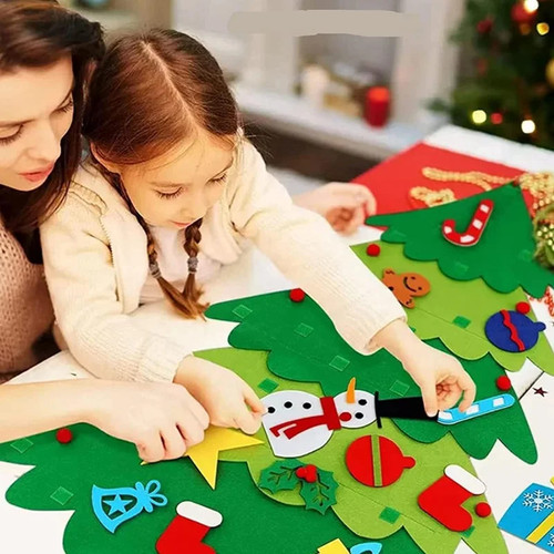 Filz weihnachtsbaum set mit - filz,
