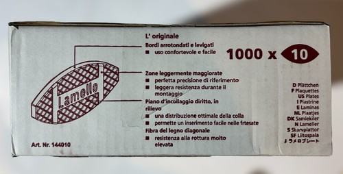 Lamello größe flachdübel - lamello,