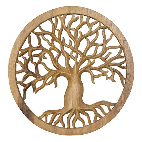 Lebensbaum wandbild wanddeko - lebensbaum,