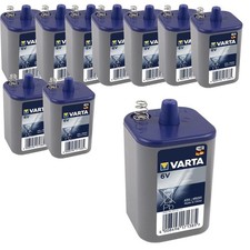 10x Varta Batterie 4R25X Blockbatterie 6V 7,5Ah 430 4R25 Zinkchlorid