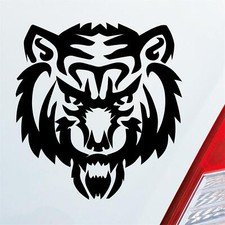Auto Aufkleber Löwe Tiger