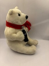 Coca Cola Bär Plüschtier Kuscheltier ca 20 cm gebraucht, #2
