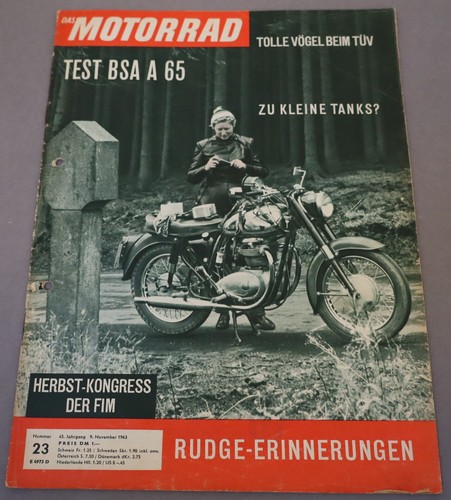 Das motorrad 1963 - 23/1963, 65