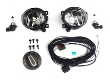 Nebelscheinwerfer NSW Komplettset Set passend für T5 09-15 Abbiegelicht Chromsch