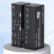 8K@60Hz 2 PCs @ Triple-Monitor