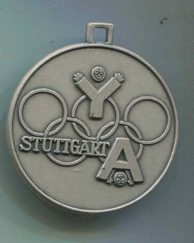Stuttgart plakette olympische - , plakette:olympische