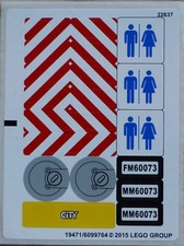 LEGO® City Aufkleber Sticker