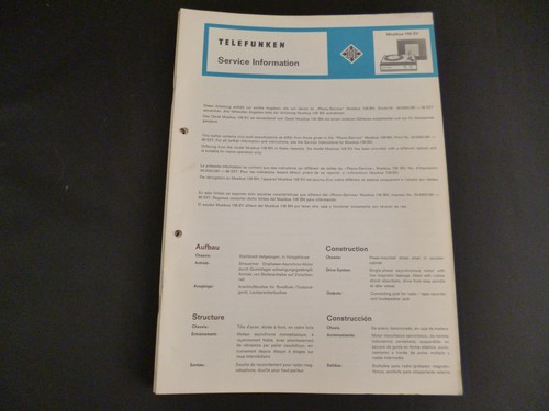 Original service manual - original,