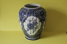 beachtliche Bodenvase Blumenvase Vase Delfter Blau-Stil Delfts Boch 082076