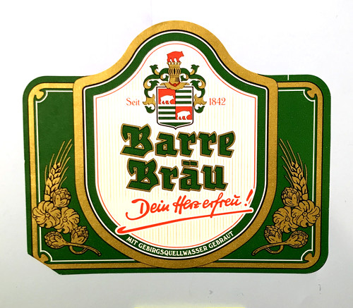 Altes bieretikett beer - altes, label
