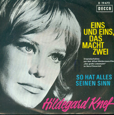 7" Hildegard Knef/Eins Und Eins Das Macht Zwei