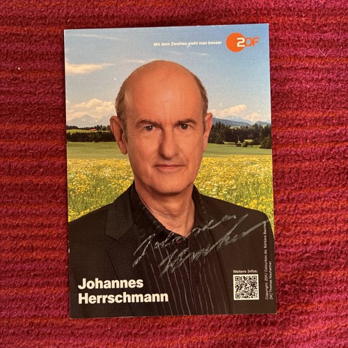 Autogrammkarte johannes - autogrammkarte,
