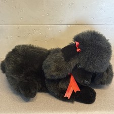 Großer vintage plüsch pudel - großer, plüsch-pudel