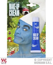 Blaue Schminke in Tube -