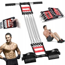 Profi Expander verstellbar Fitnessband Widerstandsband Sportband Krafttraining