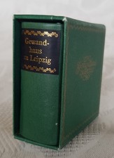 DDR, Minibuch: Gewandhaus zu Leipzig, im Pappschuber, 1981