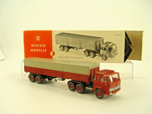 Magirus 235d sattelzug lkw - magirus,