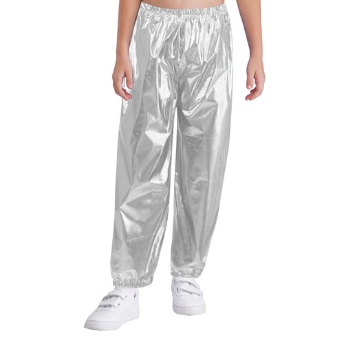 Metallic hosen mädchen - metallic,