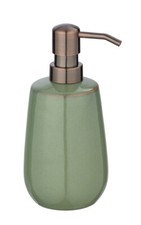 WENKO Keramik Seifen Spender 430 ml Dosierer Flüssig Bad Küche WC Sirmione