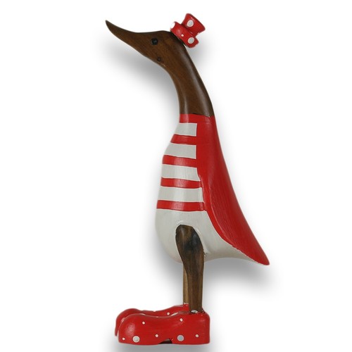 Holz ente lauf - lauf,