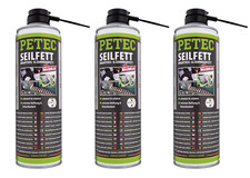 3x PETEC Seilfett Spray 500ml