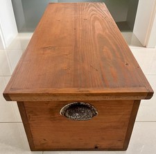 1920 Große Karteikarten Kiste Truhe Apotheke Rezept Karteikarten original antik!