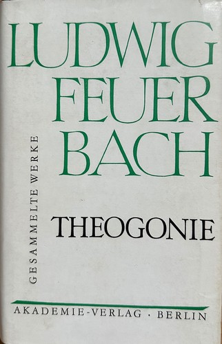 Ludwig feuerbach theogonie - ludwig, feuerbach-theogonie