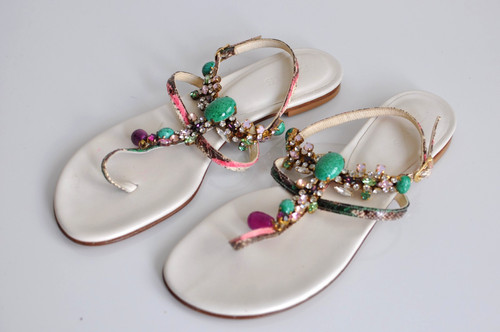 Earis strasssteinchen sandalen - earis,