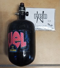 Paintball HP System 1,1L 300 Bar Flasche mit Regulator