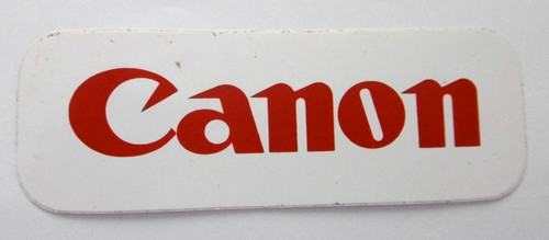 Werbe aufkleber canon - werbe-aufkleber,
