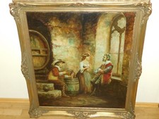 Gemälde " Wirtshausszene! "