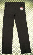 Nubuk Lederjeans lange