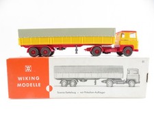 1:87 Wiking OVP 51 Scania Truck and Trailer Sattelzug 