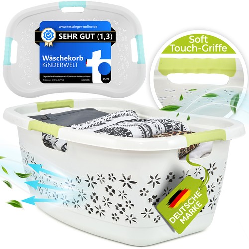 Premium wäschekorb l - 50,