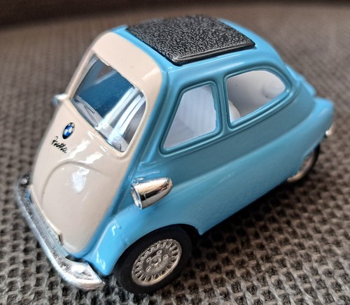 Bmw isetta oldtimer - bmw, blauweiss