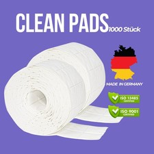 CLEAN PADS ROLLE 1000 St. Zellstofftupfer Fusselfrei Maniküre Nageldesign NAIL