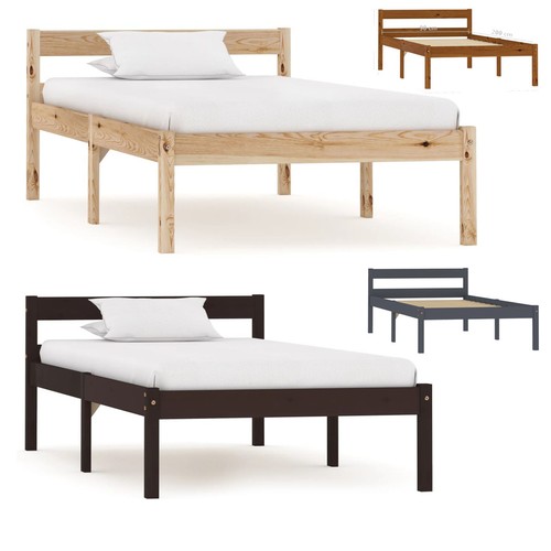 Massivholzbett singlebett holz - massivholzbett,