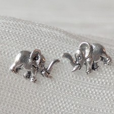 925 Silber Ohrstecker Elefant