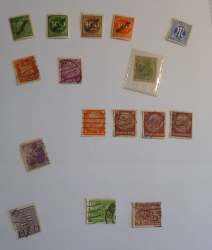 Briefmarken konvolut 12x - briefmarken,