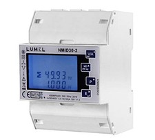 Lumel NMID30-2 3 Phasen Hutschiene Energiezähler Lesegerät MID zertifiziert